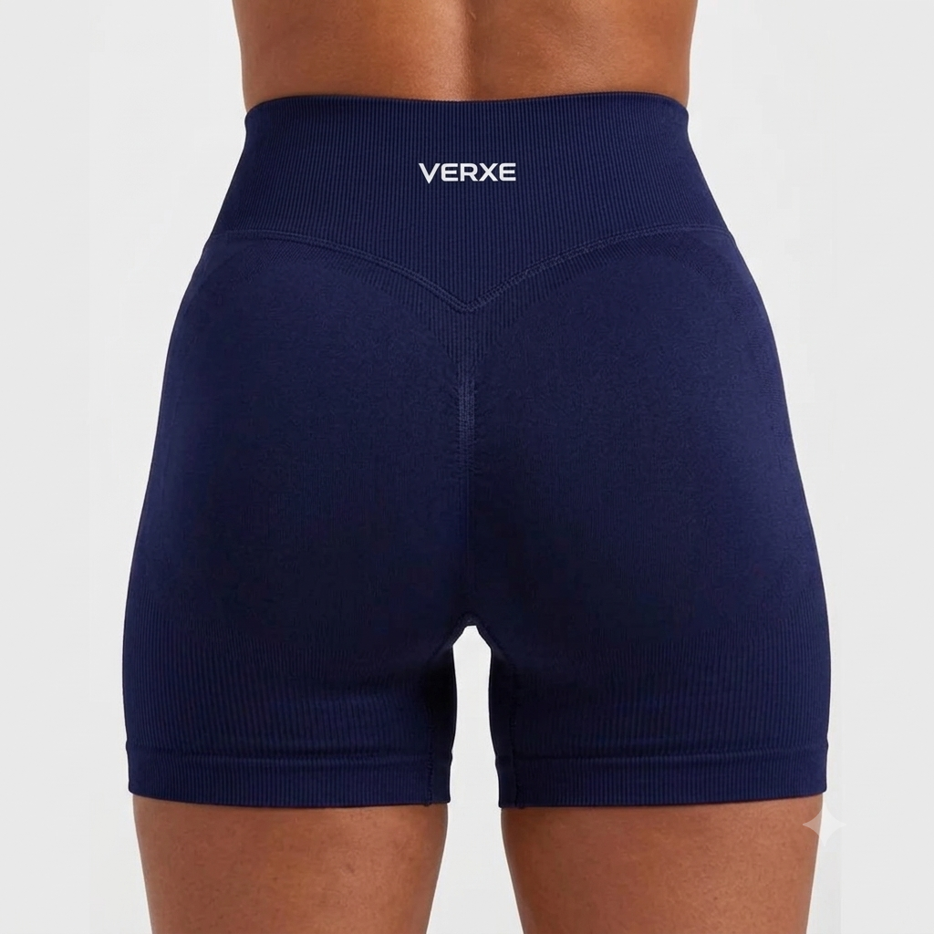 Ultra-High Waist Seamless Scrunch Butt Lifting Gym Shorts