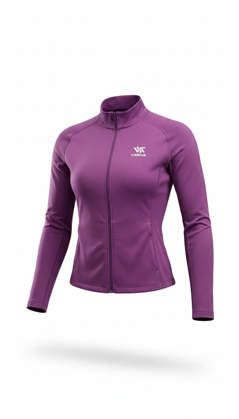 VERXE Women's Butter-Soft Performance Full-Zip Jacket